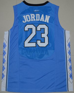 Maillot De Basket NCAA 2016 North Carolina Tar Heels Michael Jordan 23 College Basketball Carolina Bleu